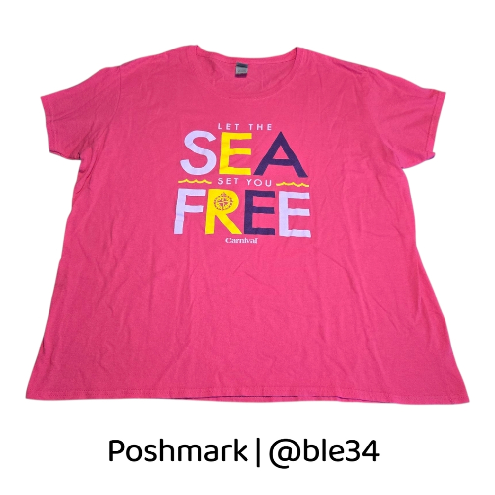 *SALE* Let the Sea Set You Free Carnival Cruise T-shirt